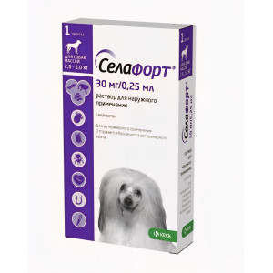 Селафорт (30 мг, 0,25 мл)