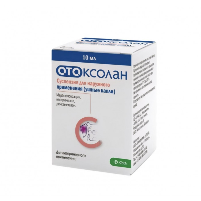 Отоксолан капли ушные 10 мл